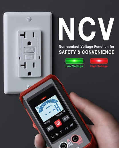 Helautomatisk universell intelligent digital amperemeter