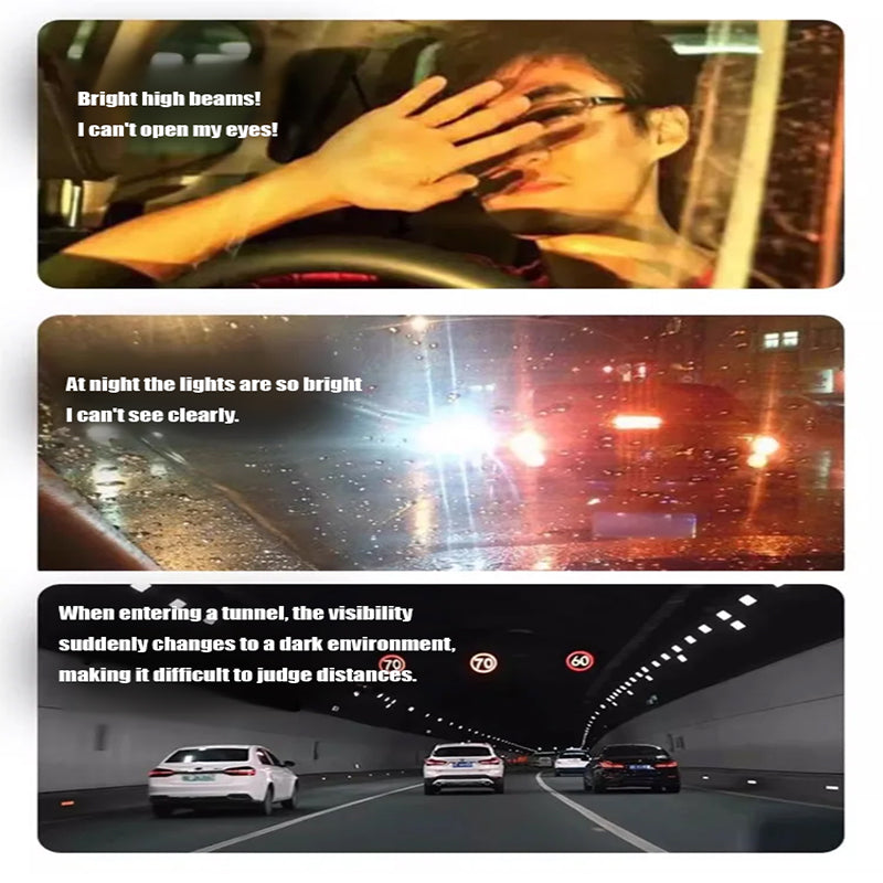 🌞🌙 Fotokromatiske kjørebriller for dag og natt – Adaptivt syn for all slags lys! 👓🚗