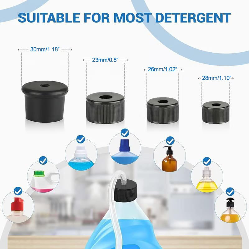 🎉50 % RABATT!! 🧼 Såpedispenser til kjøkkenvask – Slutt på å krype under vasken – Pump rett fra den store flasken ✨