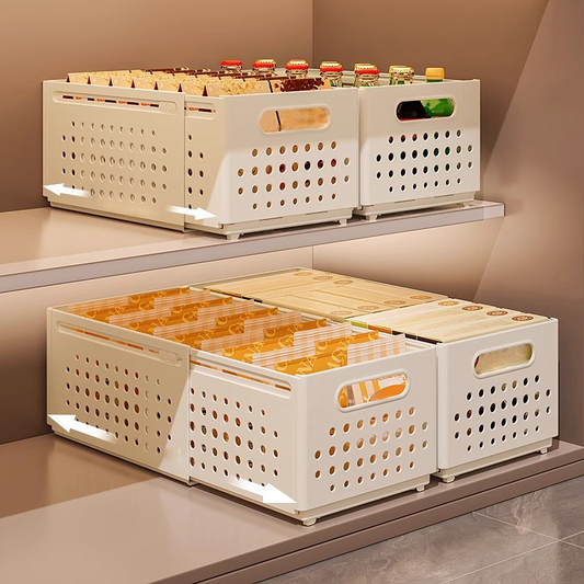 🗄️ 48 % RABATT NÅ! ✨ Uttrekkbar justerbar skuffeorganisator – Tilpassbar layout, solid materiale og enkel å rengjøre 🏠