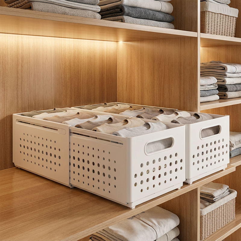 🗄️ 48 % RABATT NÅ! ✨ Uttrekkbar justerbar skuffeorganisator – Tilpassbar layout, solid materiale og enkel å rengjøre 🏠