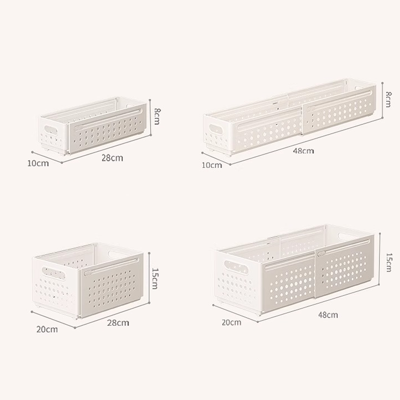 🗄️ 48 % RABATT NÅ! ✨ Uttrekkbar justerbar skuffeorganisator – Tilpassbar layout, solid materiale og enkel å rengjøre 🏠