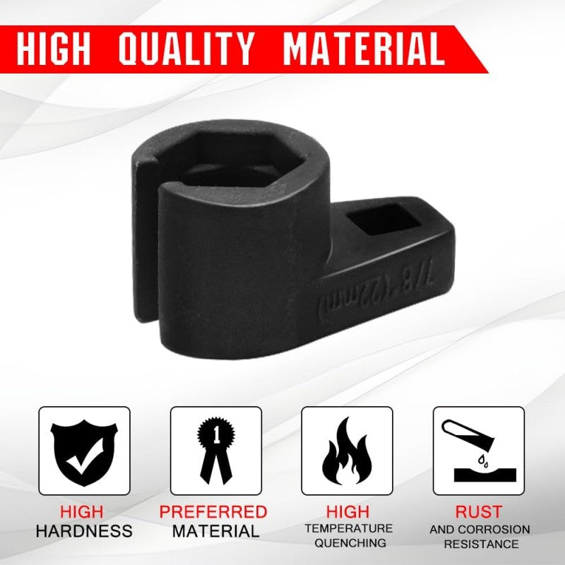 📢📢48 % RABATT!! ⏰O2-sensor med offset-hylse og gjengesøker til bil, 5 deler, sett🚗🔧