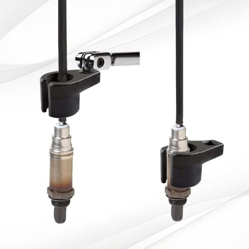 📢📢48 % RABATT!! ⏰O2-sensor med offset-hylse og gjengesøker til bil, 5 deler, sett🚗🔧