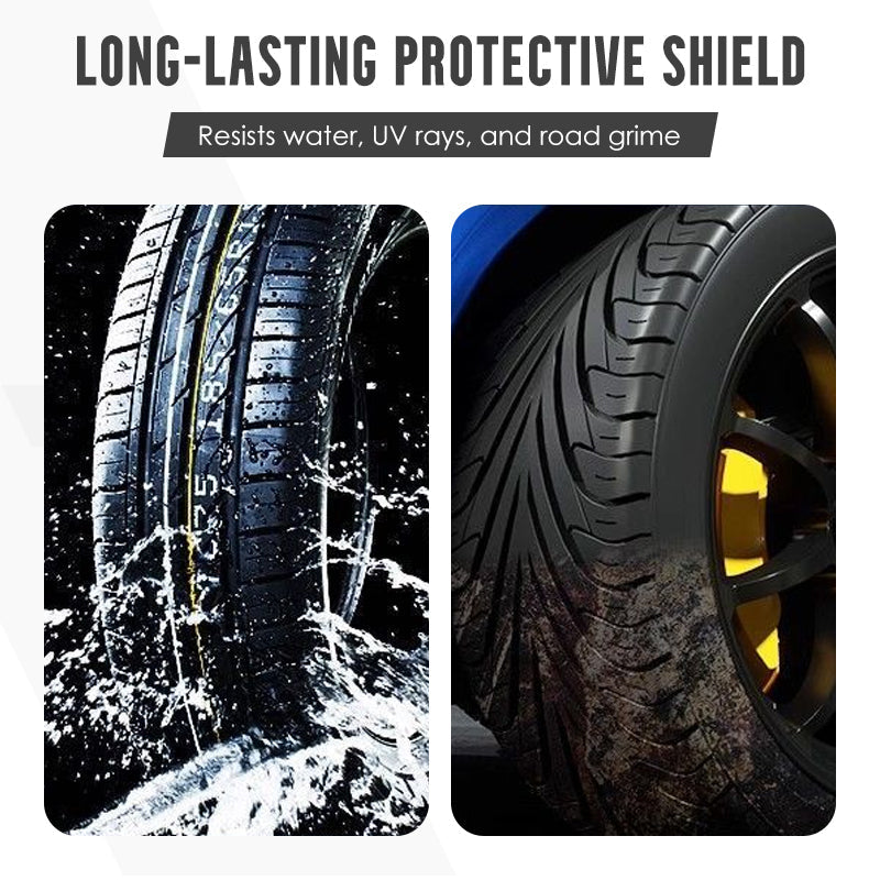 ✨Tire Shine & Protect Spray – Dyp glans, UV-beskyttelse og støvavvisende📦