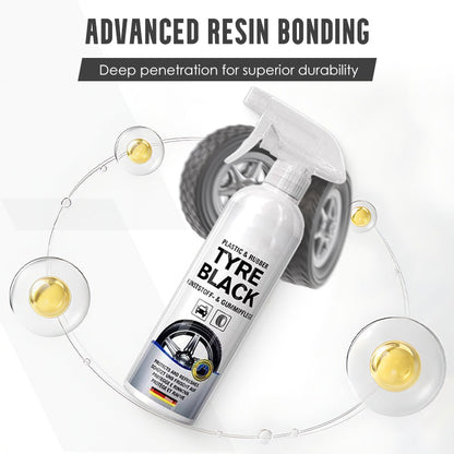 ✨Tire Shine & Protect Spray – Dyp glans, UV-beskyttelse og støvavvisende📦