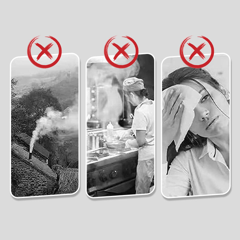 💨🚫 Fjern kraftig røyk og fett! Kraftig kjøkkenavtrekksvifte 48 % RABATT✨🏠