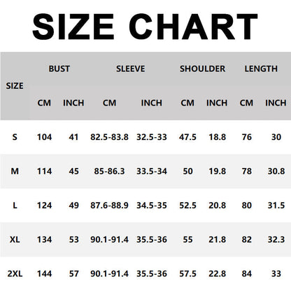 Herrejakke med flanellfôr og trykknapper