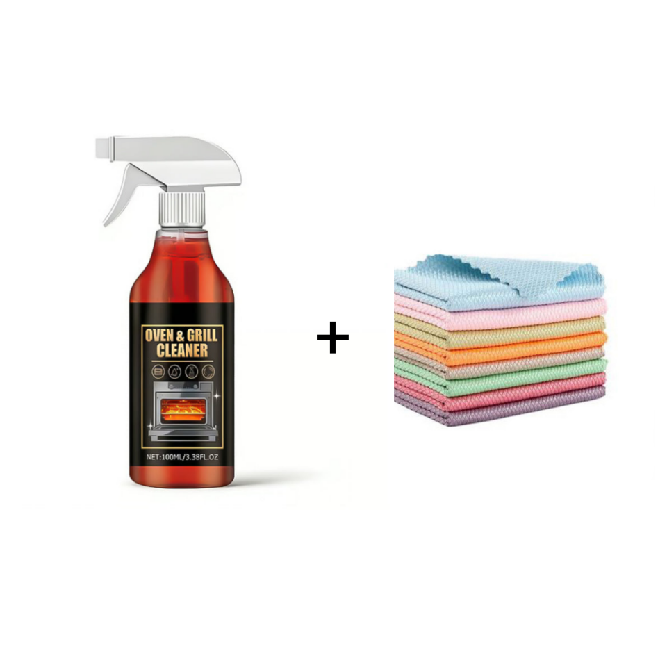 📢📢48 % RABATT!! ⏰Ovn- og grillrensespray