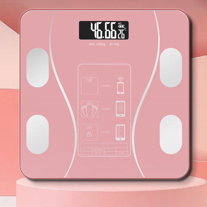 ⏳SISTE DAGS SALG 48% RABATT🔥Smart BMI digital trådløs vekt med LCD-skjerm