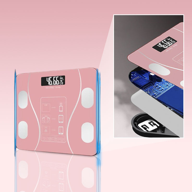⏳SISTE DAGS SALG 48% RABATT🔥Smart BMI digital trådløs vekt med LCD-skjerm