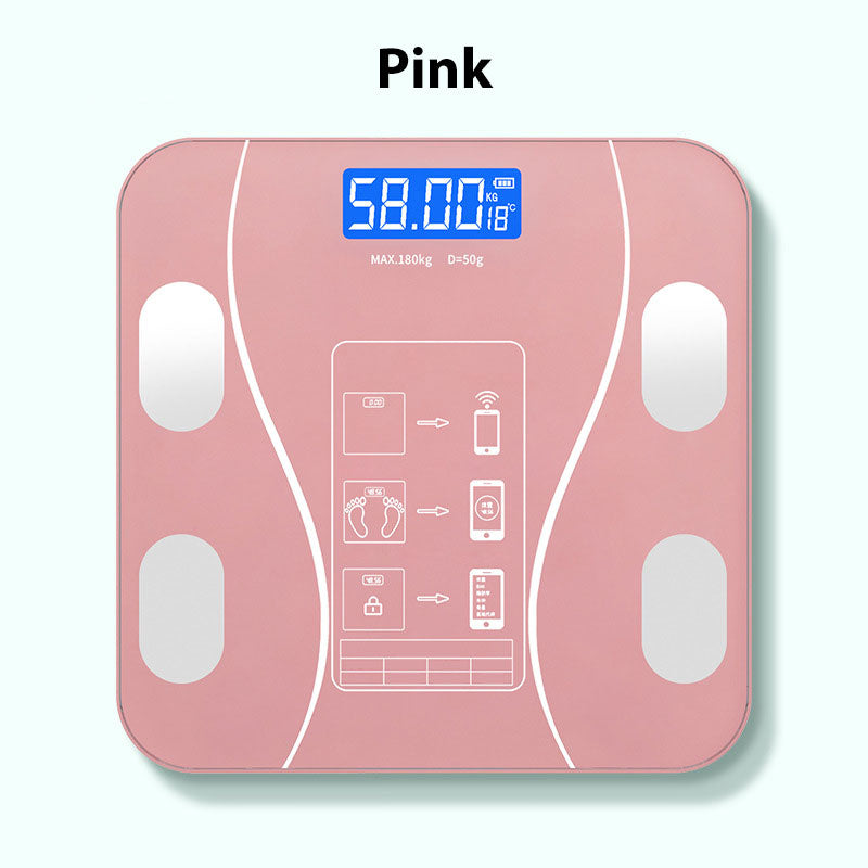 ⏳SISTE DAGS SALG 48% RABATT🔥Smart BMI digital trådløs vekt med LCD-skjerm