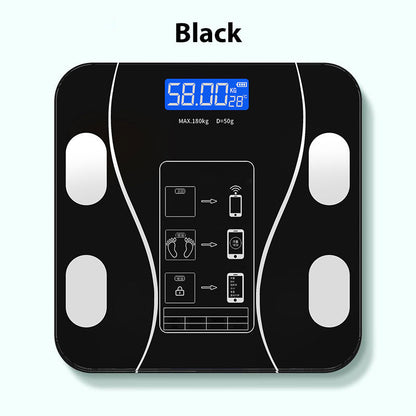 ⏳SISTE DAGS SALG 48% RABATT🔥Smart BMI digital trådløs vekt med LCD-skjerm