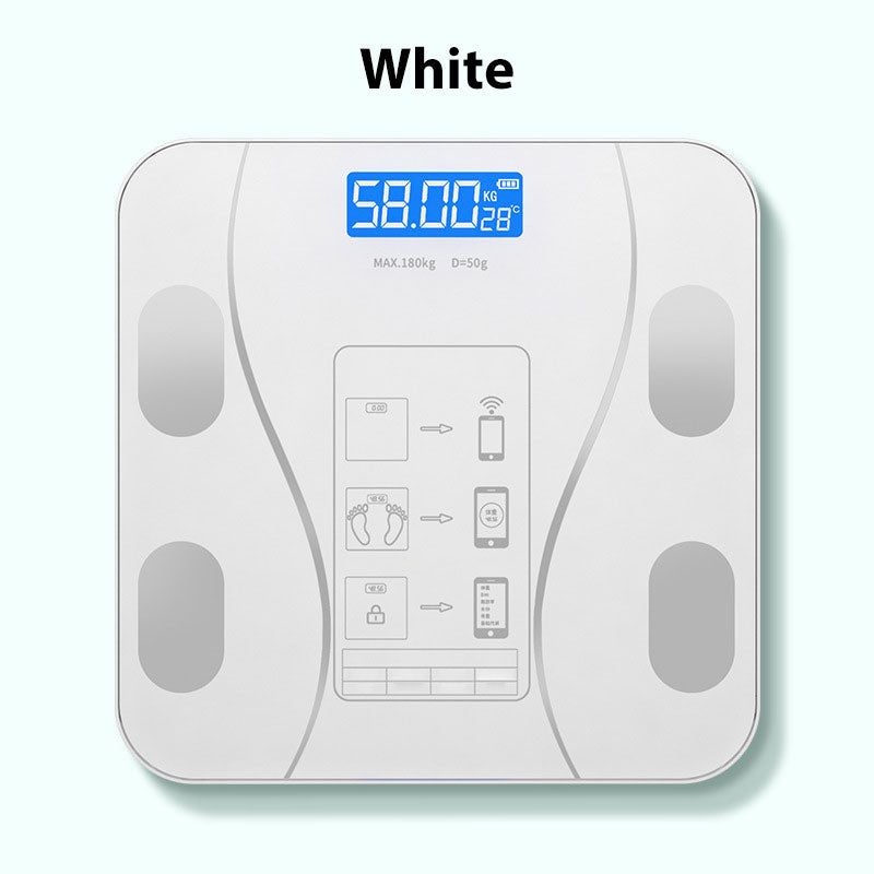 ⏳SISTE DAGS SALG 48% RABATT🔥Smart BMI digital trådløs vekt med LCD-skjerm