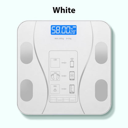 ⏳SISTE DAGS SALG 48% RABATT🔥Smart BMI digital trådløs vekt med LCD-skjerm