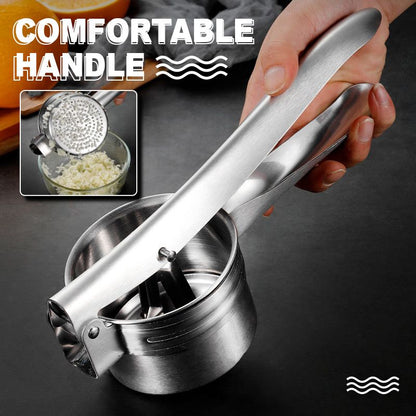 📢📢48 % RABATT!! ⏰AEX multifunksjonell potet-, juice- og matpresse i rustfritt stål