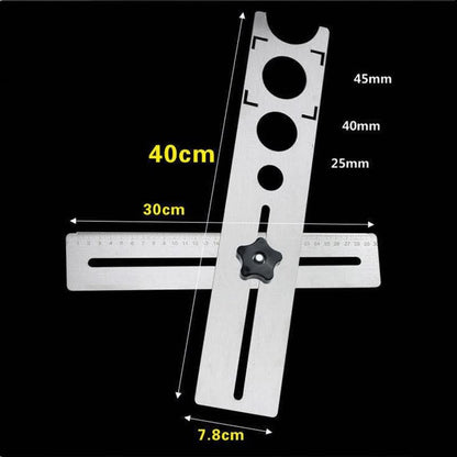 Bærbar hullfinner for keramiske fliser