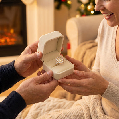 ✨🔥Elegant ring med Jomfru Maria-emblem💍