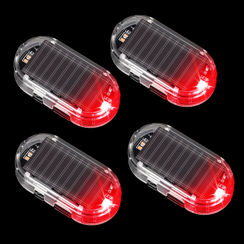 🥳2026 VARMT SALG 🚗🌞 Solcelledrevet billys mot tyveri – solcelledrevet + USB-ladet, blinker automatisk om natten. Realistisk LED-lys etterligner aktiv alarm – avskrekker tyver uten kabling. Varmebestandig, festes og kjøres! 🛡️💡