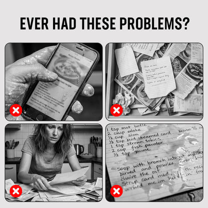 104-arks notatbok for oppskrifter