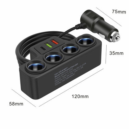 🔥Hot Sale Offers-7-i-1 sigarettenneradapter -120W effekt!⚡