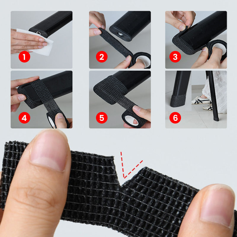 Bord- og stolben Mute Cover, gulvbeskytter