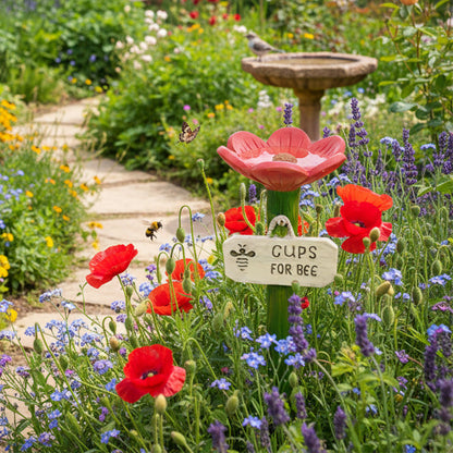 Blomsterformet bievannsslange til hagen