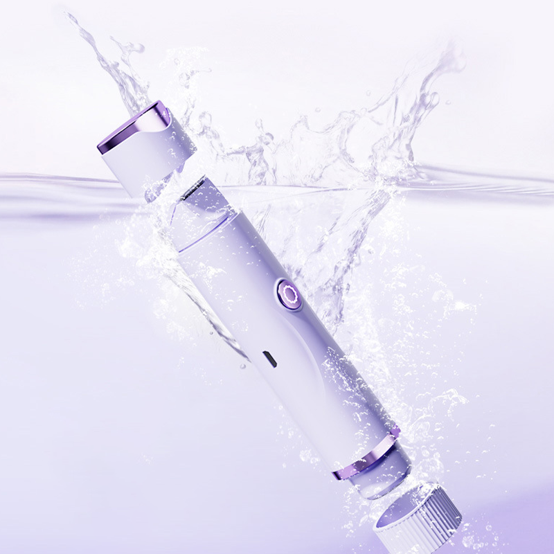 🪒48 % RABATT! 💜 Elektrisk kroppshårtrimmer med dobbelt hode – Vanntett, hypoallergenisk og perfekt for sensitiv hud! 🚿✨