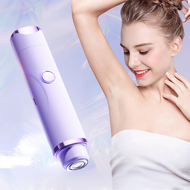 🪒48 % RABATT! 💜 Elektrisk kroppshårtrimmer med dobbelt hode – Vanntett, hypoallergenisk og perfekt for sensitiv hud! 🚿✨