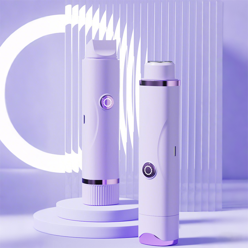 🪒48 % RABATT! 💜 Elektrisk kroppshårtrimmer med dobbelt hode – Vanntett, hypoallergenisk og perfekt for sensitiv hud! 🚿✨