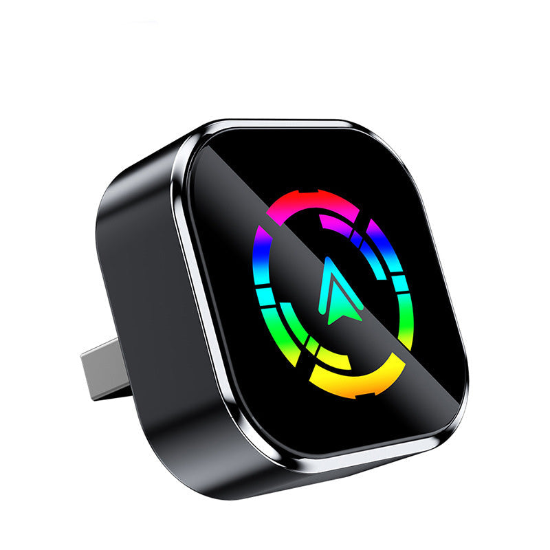 2-i-1 trådløs adapter for iPhone og Android Auto