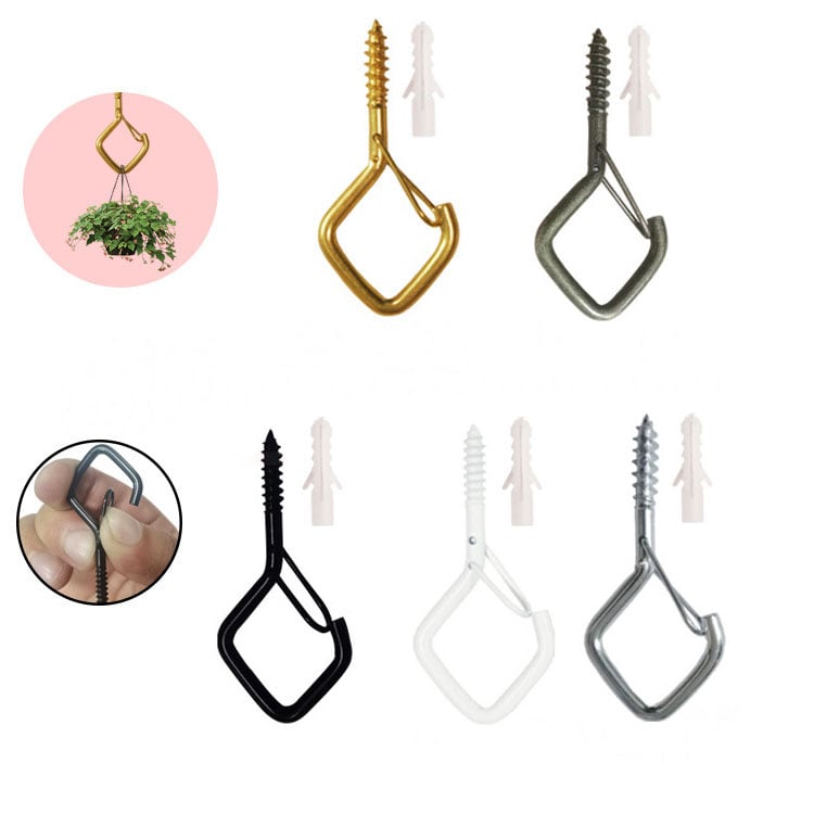 🛠️48 % RABATT NÅ! 🔒 20 stk. firkantede trykknappkroker – sikker lås, allsidig og slitesterk for bonsai, lys og dekor ✨
