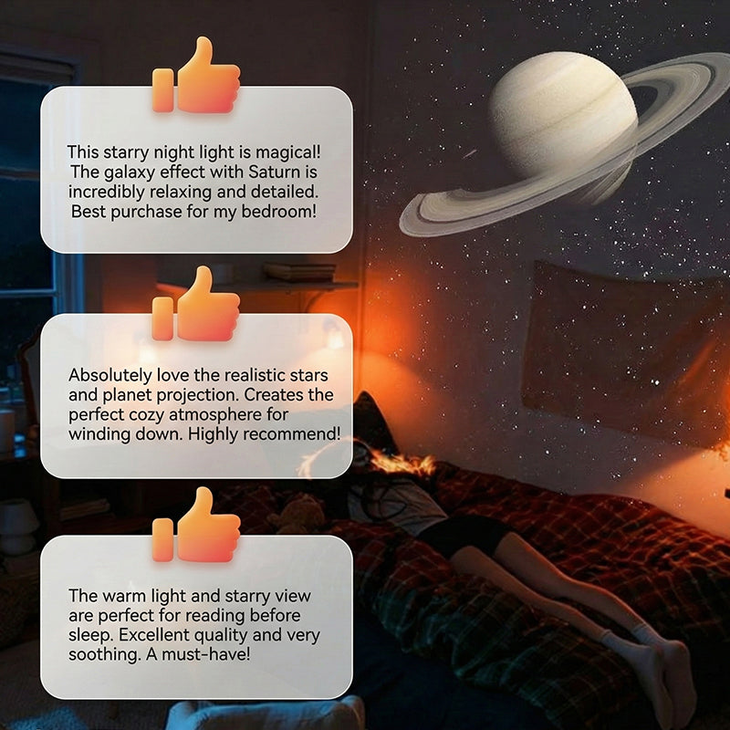 🔭 Få 48 % rabatt nå! 🌌 2-i-1 stjernehimmelprojektor og nattlys – to moduser, utskiftbar film, USB-drevet – Skap en fredelig natt og et drømmeaktig rom 🛌