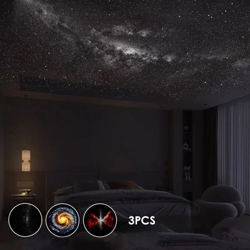 🔭 Få 48 % rabatt nå! 🌌 2-i-1 stjernehimmelprojektor og nattlys – to moduser, utskiftbar film, USB-drevet – Skap en fredelig natt og et drømmeaktig rom 🛌