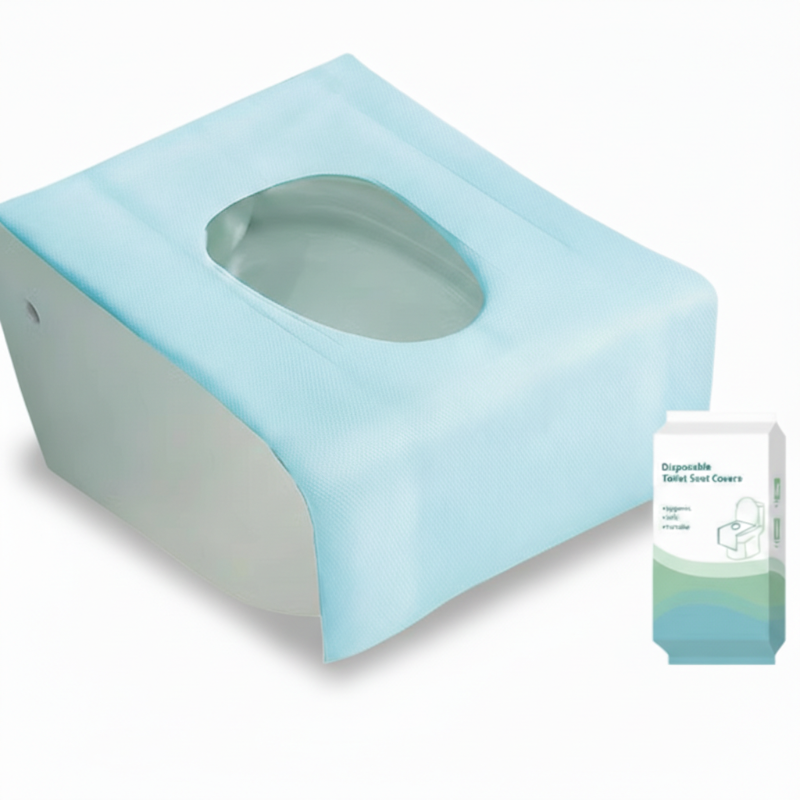 Engangs vanntett toalettsetetrekkpakke