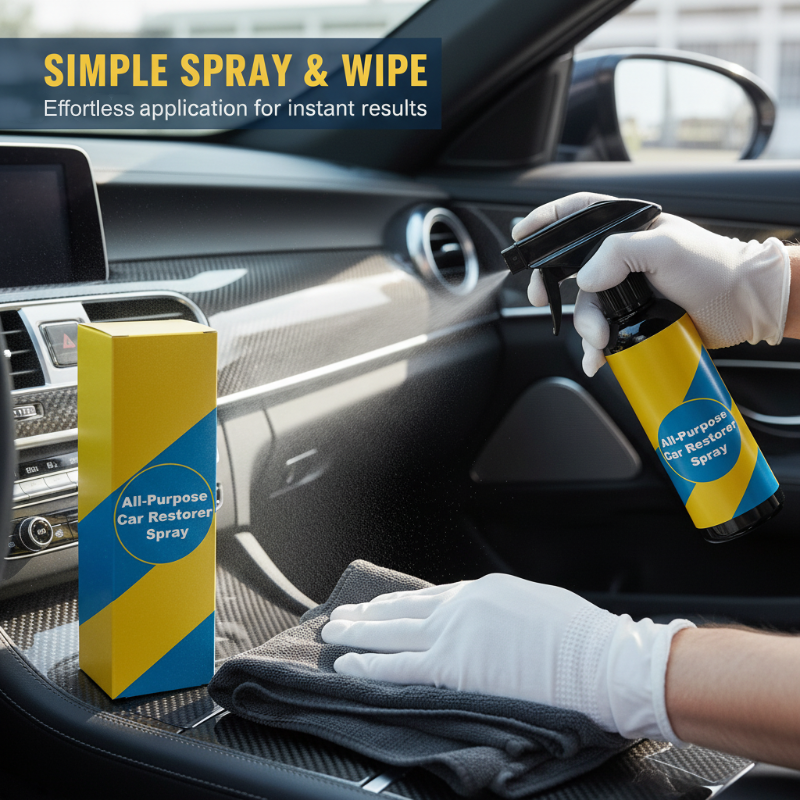 Universal bilrestaureringsspray
