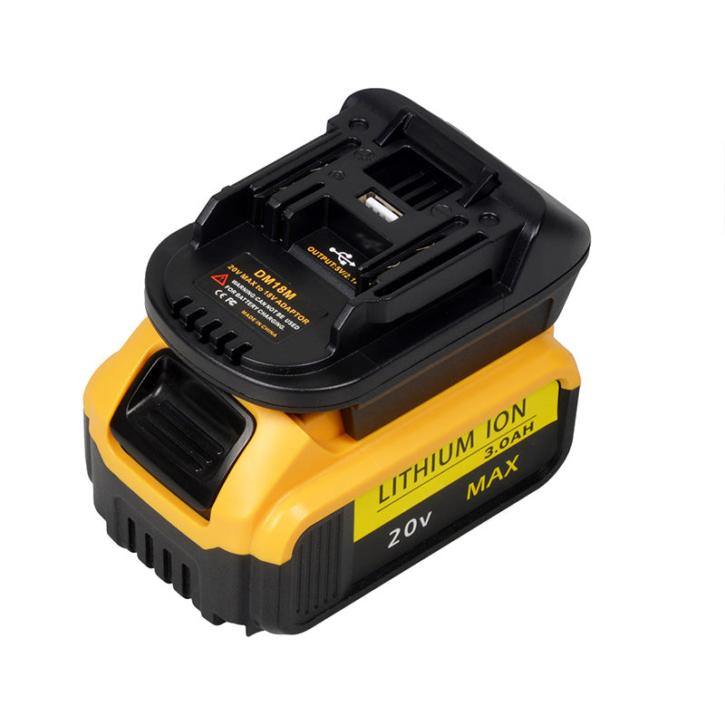 📢📢48% RABATT!! ⏰🔌 Litiumbatteriadapter for 18V batteriverktøy – enkel montering og stabil strømtilkobling