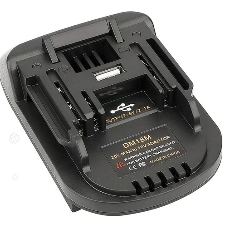 📢📢48% RABATT!! ⏰🔌 Litiumbatteriadapter for 18V batteriverktøy – enkel montering og stabil strømtilkobling