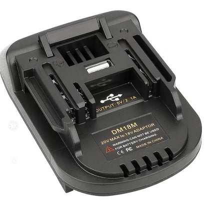 📢📢48% RABATT!! ⏰🔌 Litiumbatteriadapter for 18V batteriverktøy – enkel montering og stabil strømtilkobling
