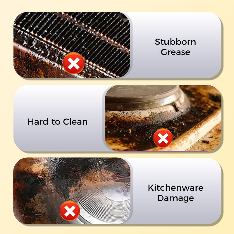 🔥2026 BESTE SALG🔥Multifunksjonell kraftig kjøkkenskumrenser🏠