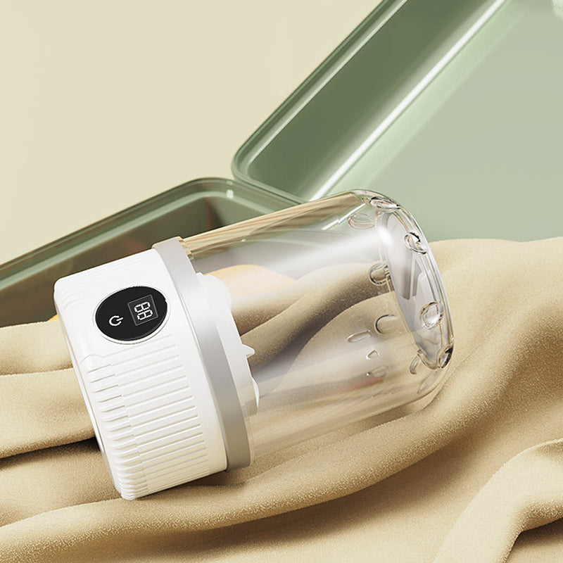 🎉 Nyttårsgave – 48 % RABATT! 🧺 Trådløs minivaskemaskin for undertøy: Dyprens + Bakteriereduksjon – Tryggere enn håndvask!