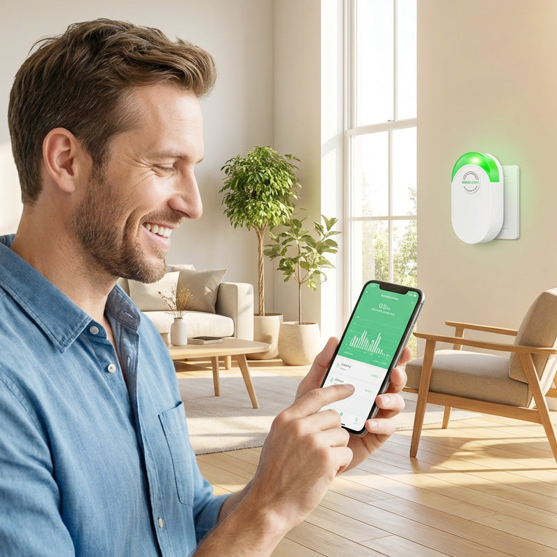 Strømsparer og spenningsstabilisator for husholdningen