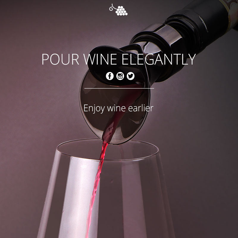 🍷 2-i-1 Vinbesparer – Vakuumpumpe og forsegler, Bevarer friskhet og aroma ✨