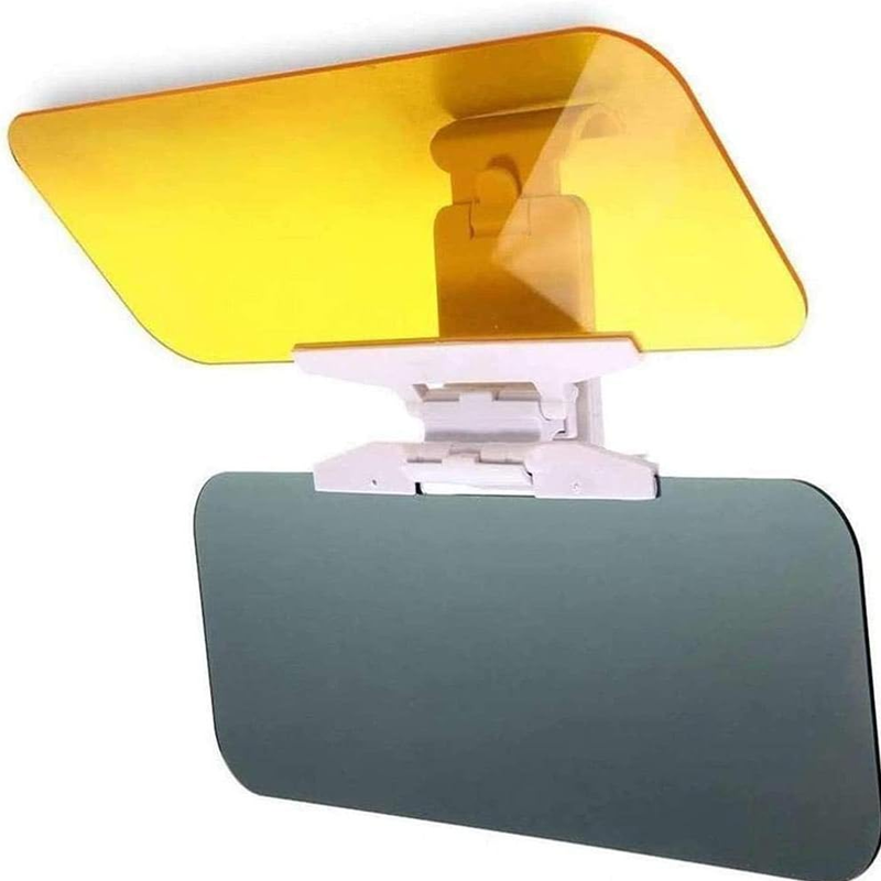 🚗 Anti-blendings solskjerm for bil – 2-i-1 dag/natt, justerbar, PVC. Tryggere kjøring i sol og mørke! ✨🛡️