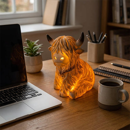 🔥🎁Ny ankomst 48 % RABATT💥🐮 Den koselige høylandsgløden: Lampe fra høylandsfe Vanlig pris31,99 kr Salgspris15,99 kr 48 % RABATT