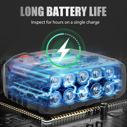 🎁⏰Oppladbar P50 LED-lommelykt med justerbar zoom