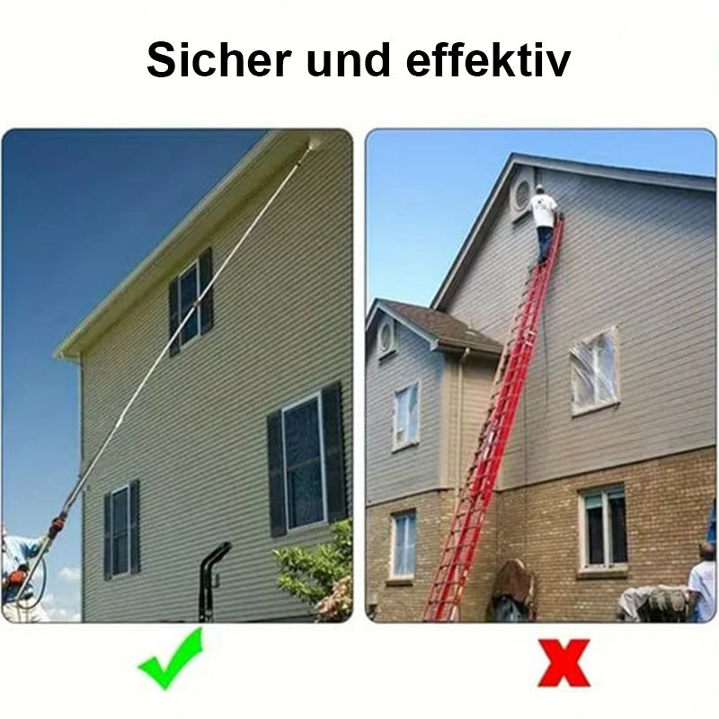 🎁 48 % RABATT! 🚗 Forlengelsessett for høytrykksspyler – Opptil 4000 PSI, Rengjøring av tak og takrenner uten stige 💧🔧