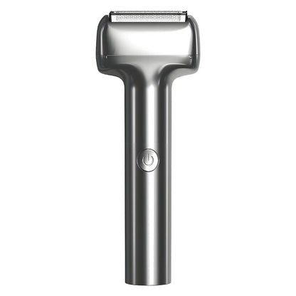 Oppladbar elektrisk barbermaskin for menn med folie – Effektiv og grundig barbering, trådløs og bærbar barbermaskin for våt og tørr barbering til daglig pleie