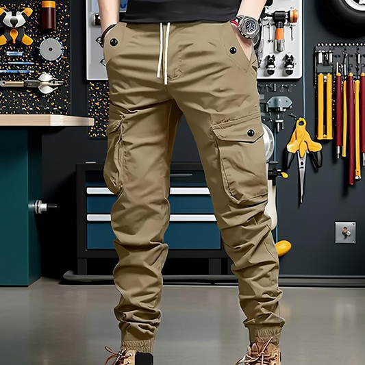 👖Nyheter på salg - 48 % RABATT🔥🥳OVER 50 000 SOLGT!💥Urban Tactical Cargo-bukser med avsmalnet passform