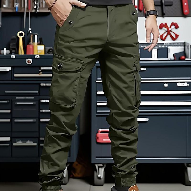 👖Nyheter på salg - 48 % RABATT🔥🥳OVER 50 000 SOLGT!💥Urban Tactical Cargo-bukser med avsmalnet passform